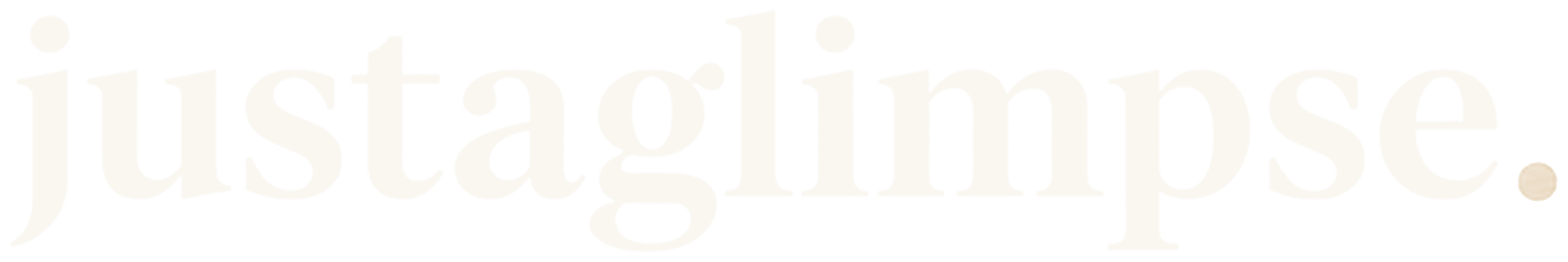 justaglimpse